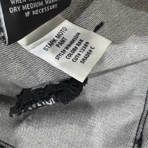 Hudson gray “stark moto pant” size 27 - Picture 4 of 8
